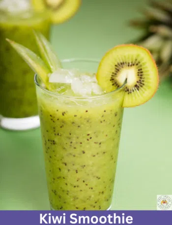 kiwi smoothie recipe featured image