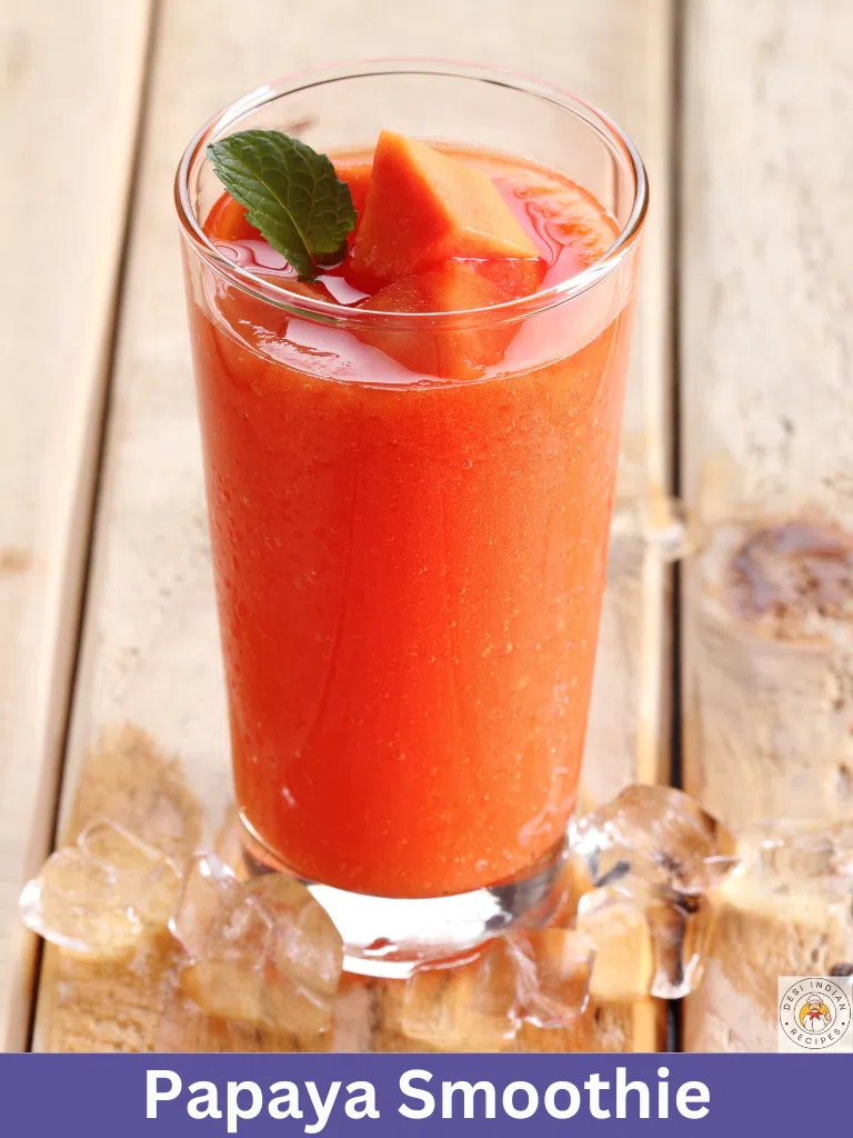 papaya smoothie recipe